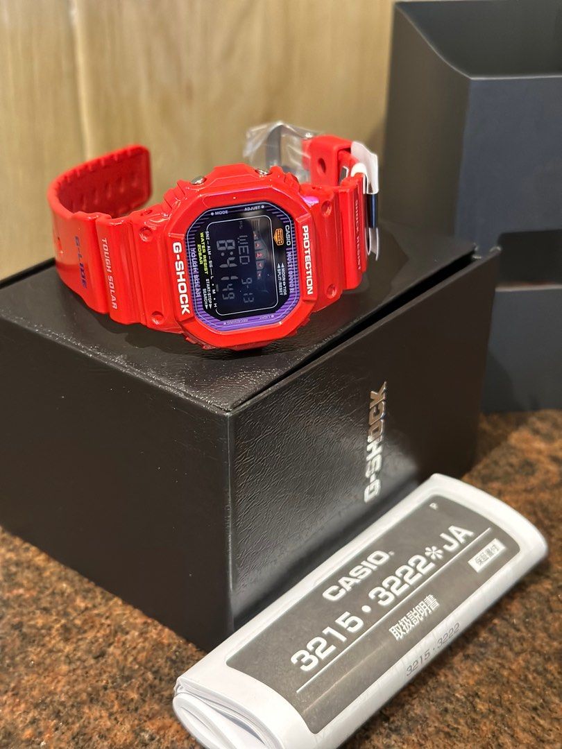 Original Gshock GWX5600C4JF complete