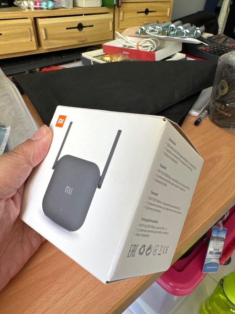 Original Xiaomi Wifi Pro R03 300M 2.4G WiFi Extender Repeater Pro Amplifier with 2 Antenna Mijia Range Extender Stable Network Fast Delivery