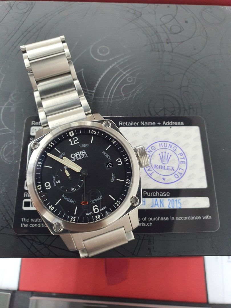 Oris bc4 small second pointer sales day