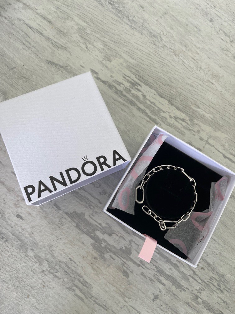 Silver bracelet Pandora Grey in Silver - 35982198