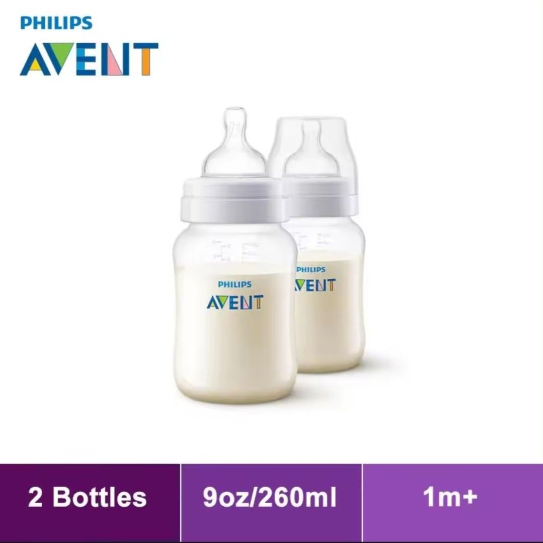 Philips Avent Natural Response Baby Bottle Nipple Flow 3 1m+ x2