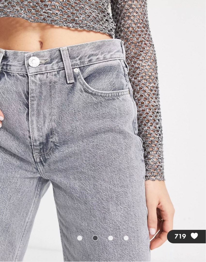 River island grey jeans best sale