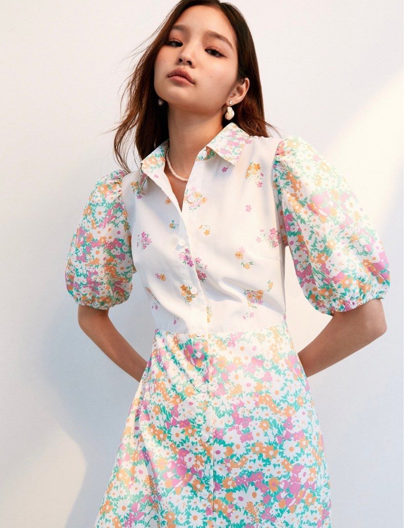 Pomelo maxi discount dress