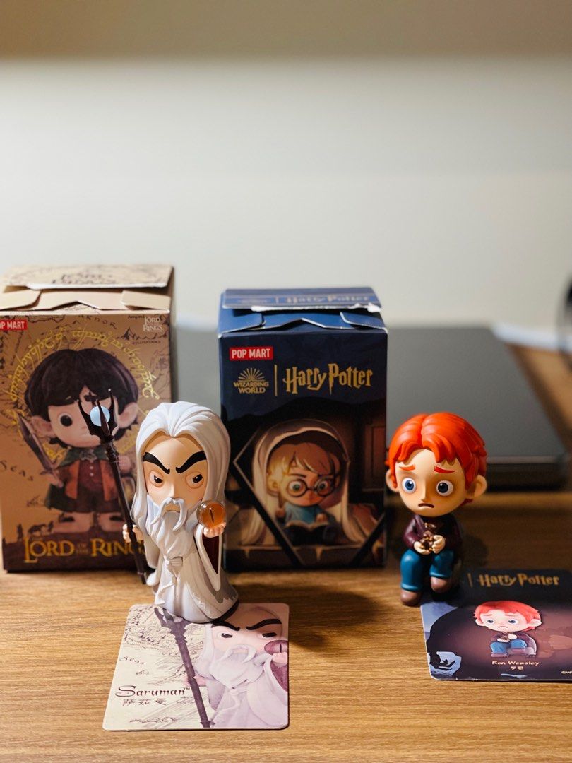 POPMART_Harry Potter & Lord of the Rings, 興趣及遊戲, 玩具& 遊戲類- Carousell