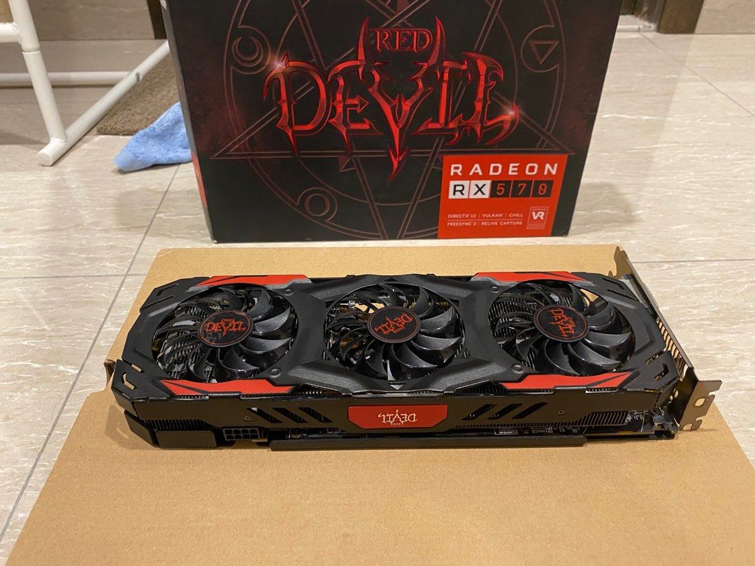 Rx 570 powercolor red devil hotsell