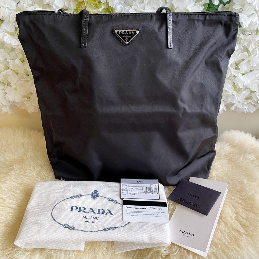Prada twin on sale bag in nylon