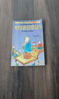 PRELOVED BUKU KOMIK PESAN TENTANG KEBAJIKAN PEPATAH CONFUCIUS