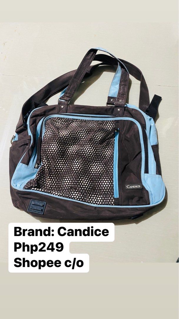 Preloved diaper bag (Category: Diapers & Baby Wipes) located in Pasay City. Submitted by michelle.zacarias1 (Listing ID 1254939516, Image 3). Description: Each photo has a price paki check nlng po. Preloved ng babies ko. Kindly pm for those interested. Payment first policy Shopee check out tayo mga sissy! COD/SHOPEE PAY/SPAY plus 7% of the total amount of your order. 🚚Same day delivery via Lalamove/Mr Speedy/Grab .