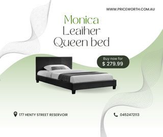 ✨<PU Leather> Queen Size Bedframe For Sale!!!✨
