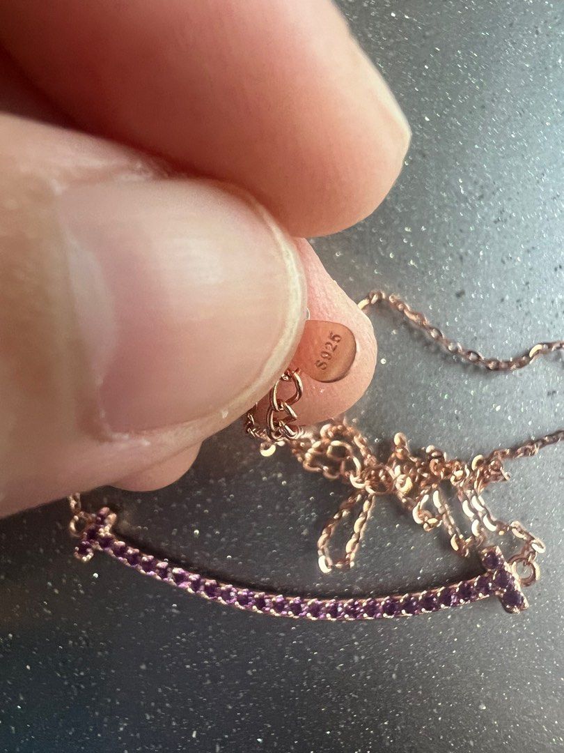 Garnet rose 2024 gold necklace