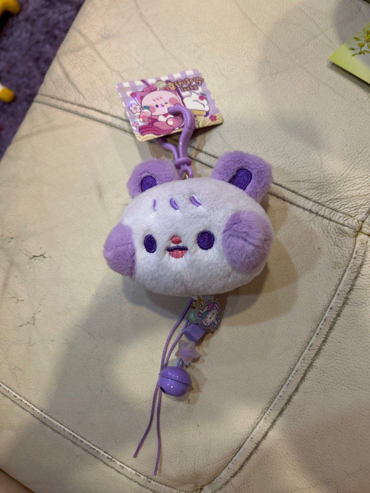 Purple keychain sales