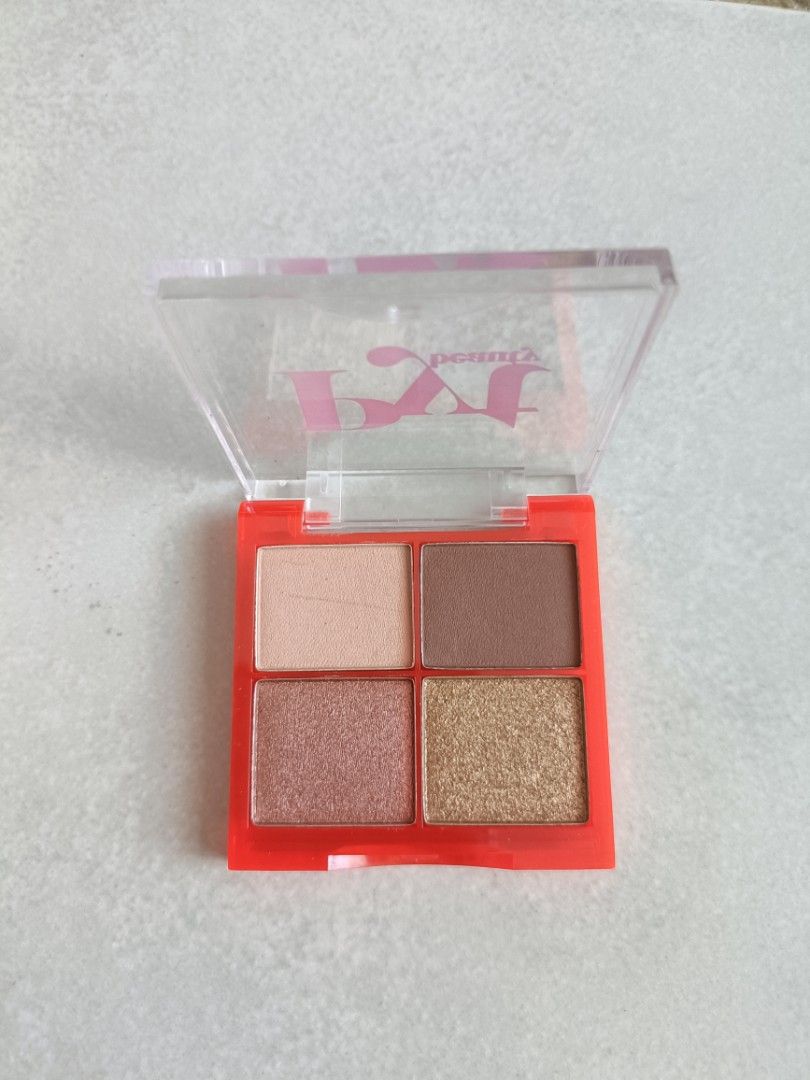 PYT Upcycle Warm Lit Nude Mini Palette, Beauty & Personal Care, Face