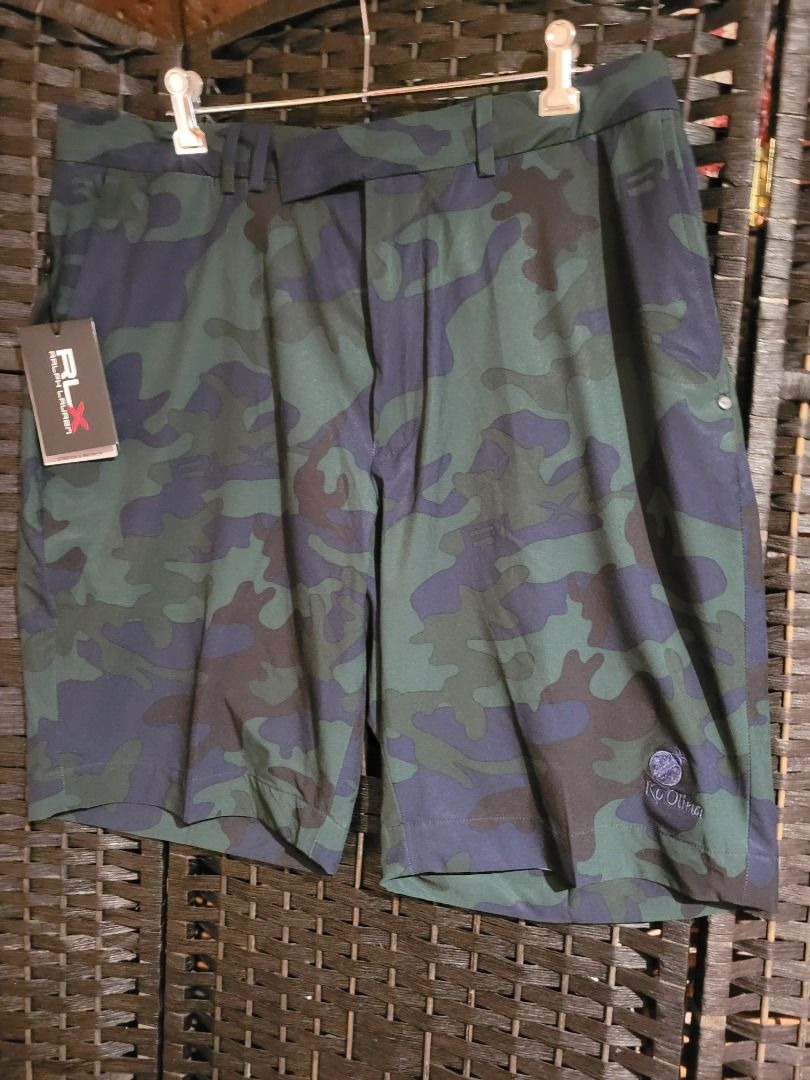 Camo golf shorts store
