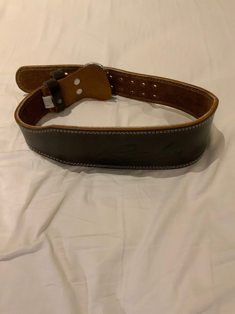 Rdx leather 2025 weight lifting belt