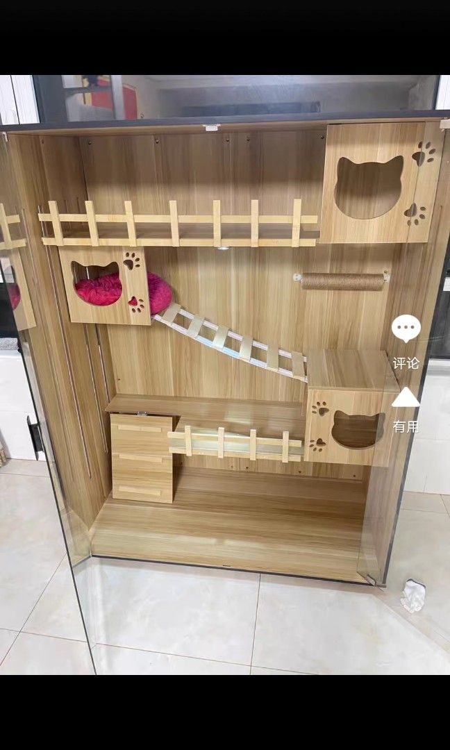 Glass hamster outlet condo