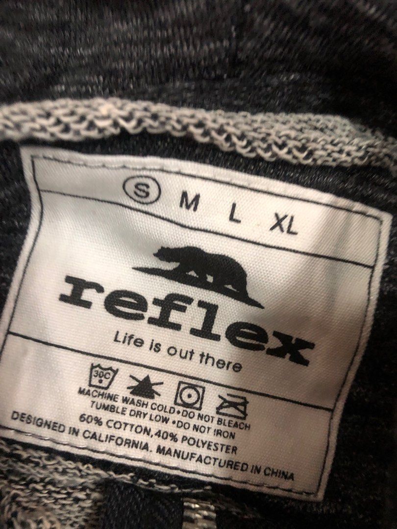 Reflex top clothing hoodie