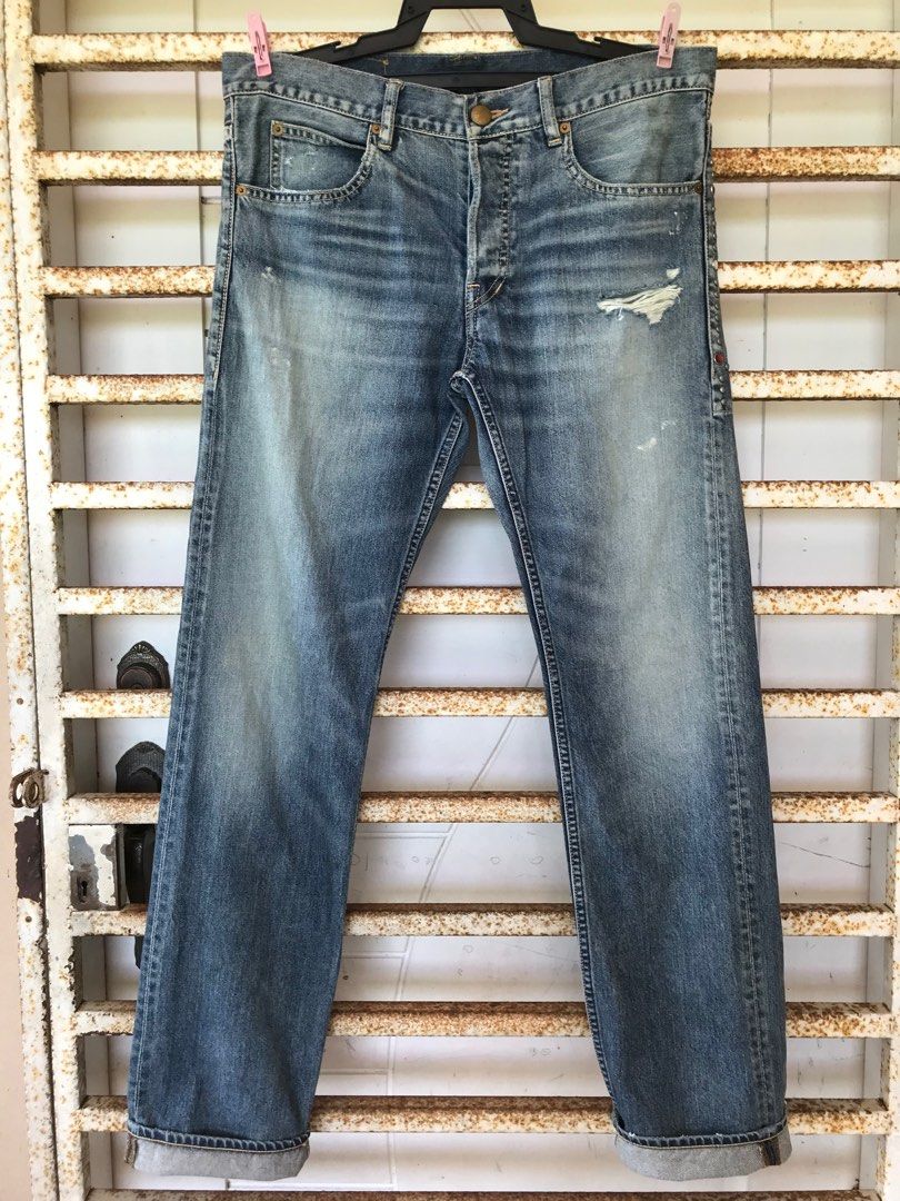 Inc top studded jeans