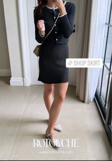 Rotouche Black Skirt