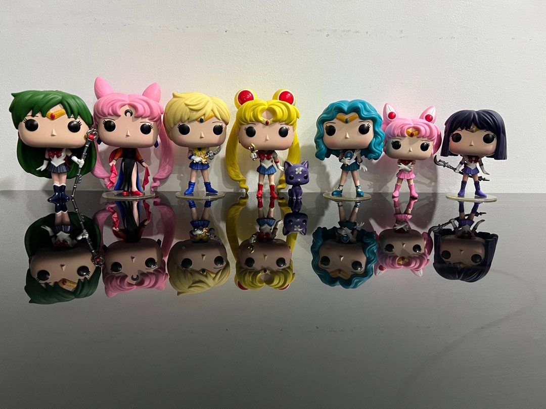 Sailor Moon Funko Pop Set B (No box, for OOB collectors), Hobbies & Toys, Toys & Games on Carousell