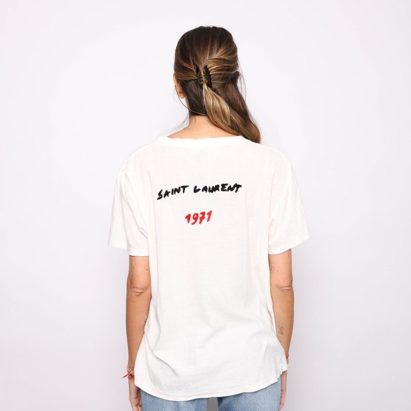 Saint laurent t shirt 1971 new arrivals