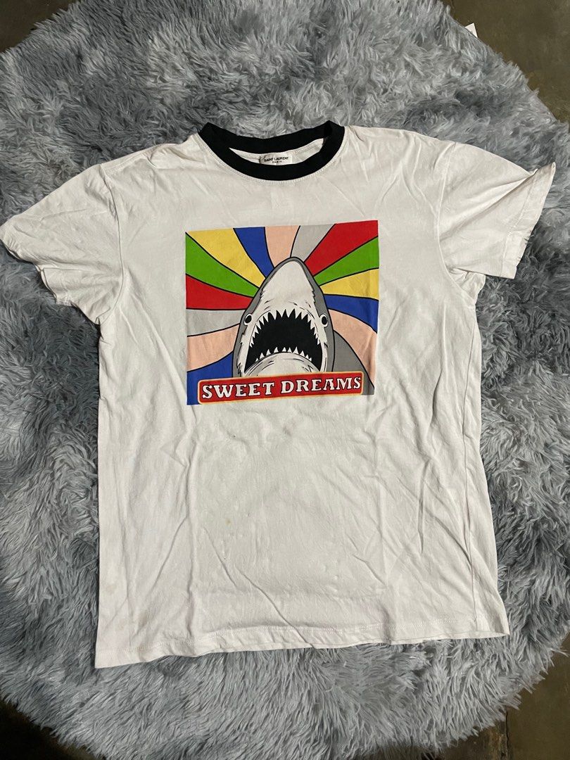 Saint laurent shark shirt top