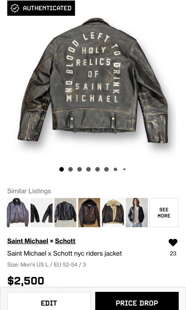 SAINT MICHAEL SCHOTT レザーJKT セントマイケル | QUASAR.UNINA.IT