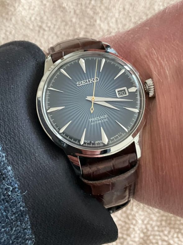 seiko-presage-srpk15j1-midnight-blue-moon-cocktail-time-brown-leather