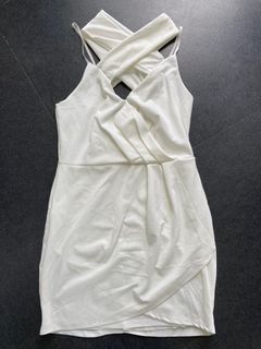 SELF white dress