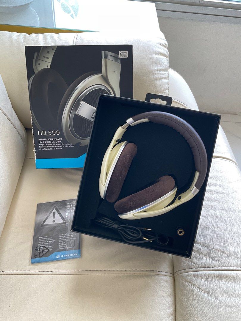Sennheiser HD 599 Headphones, Audio, Headphones & Headsets on Carousell