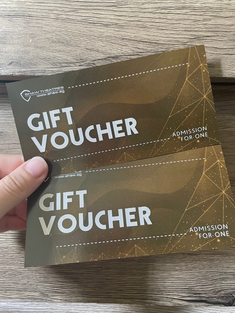 Shaw Movie Ticket Voucher, Tickets & Vouchers, Vouchers on Carousell
