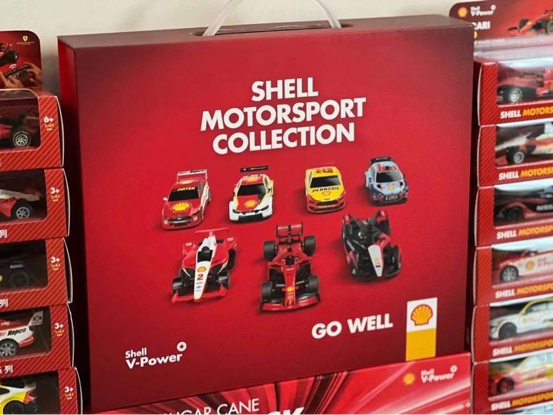 SHELL MOTORSPORT FERRARI Bluetooth set, Hobbies & Toys, Toys & Games on ...