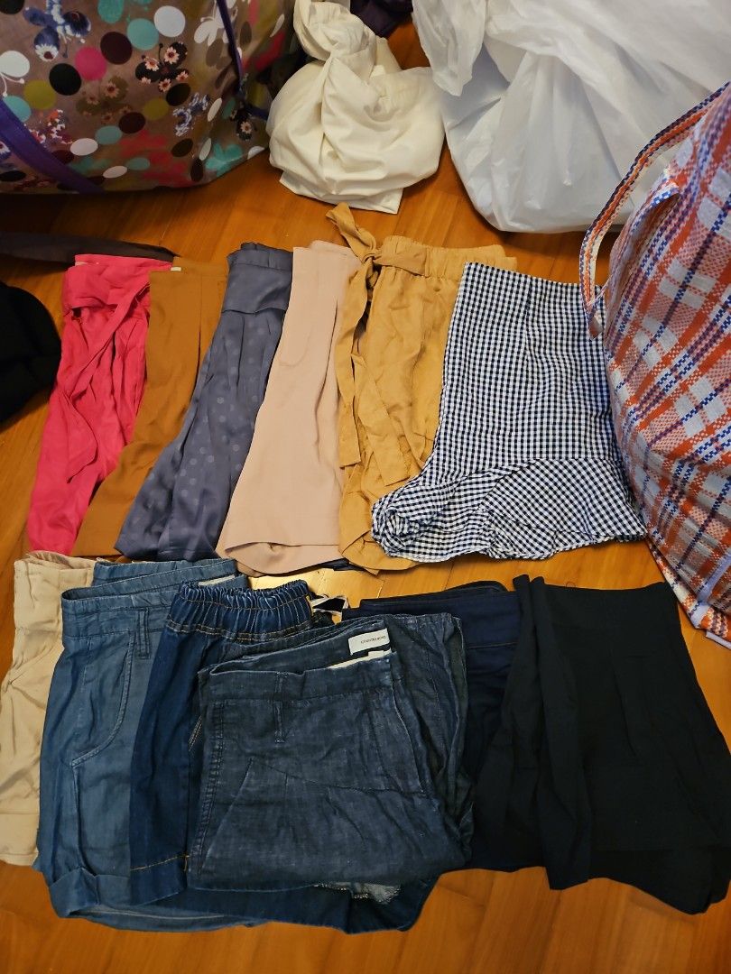 Purple paper deals bag shorts