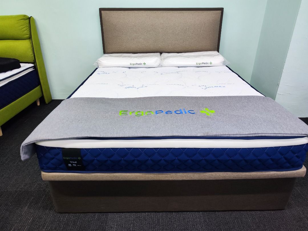 Single Super Single Queen King Storage Bed German Hydraulic with 10