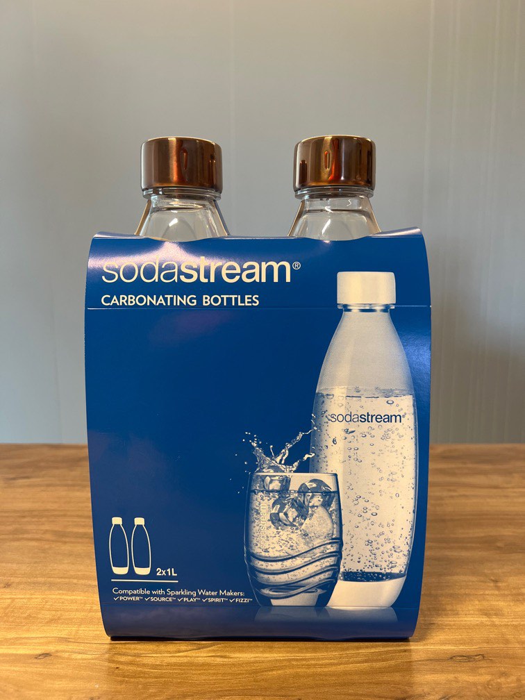 Sodastream Carbonating Bottle 1L Rose Gold Special Edition for Soda