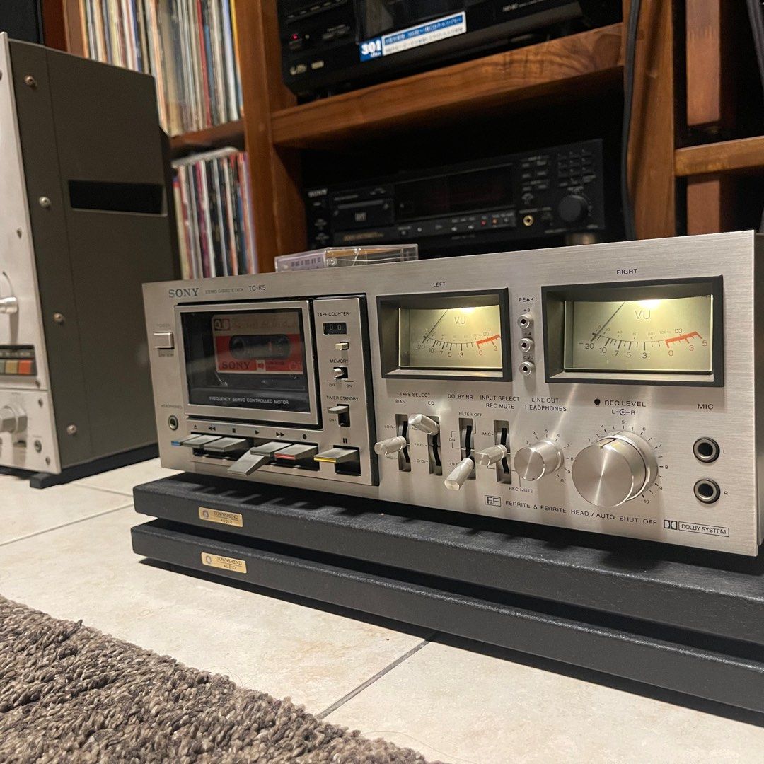 Sony TCK5 stereo cassette deck, Audio, Voice Recorders on Carousell