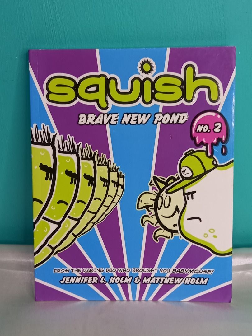 Squish #2 Brave New Pond Book (Category: Children's Books) located in Davao. Submitted by henniesbooks (Listing ID 1254925355, Image 1). Description: Squish #2 Brave New Pond Book Complete pages and no notes or marking on pages. Please review the photo for the actual condition of the item. Preloved item from USA Still in good condition ►Payment first policy ►No COD/COP Payment method: Gcash or Maya.