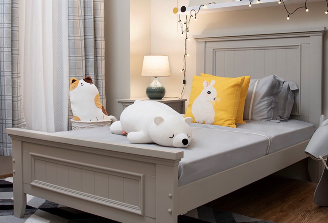 SSF SINGLE BED WITH MATRESS MUST HAVE Furniture Home Living