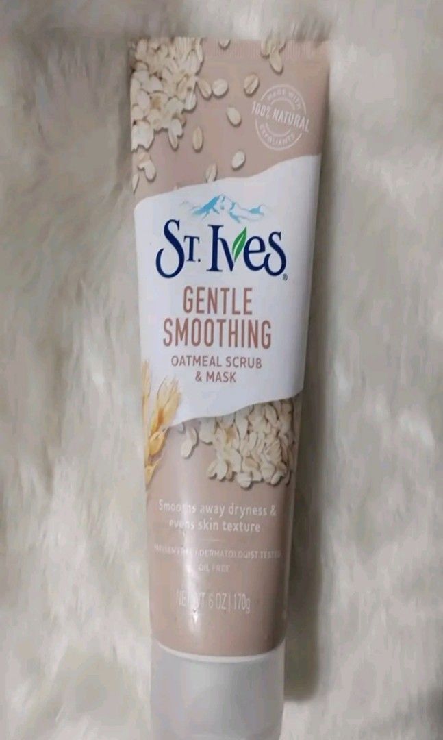 ST IVES FACE SCRUB (Category: Face Care) located in Valenzuela. Submitted by prettyjhoza_23 (Listing ID 1254860310, Image 1). Description: 💙100% authentic 💙from US 💙Smooths away dryness & even skin textures 💙made with 100% natural exfoliants (walnuts shell powder & oatmeal) 💙from america's #1 scrub brand 💙works double time as a mask or scrub leaving skin looking and feeling soft & supple 💙non - comedogenic 💙paraben-free 💙dermatologist-te