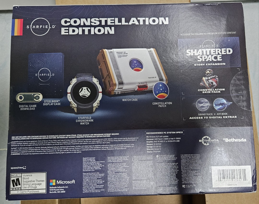 Starfield constellation edition (典藏版) - PC version, 電子遊戲