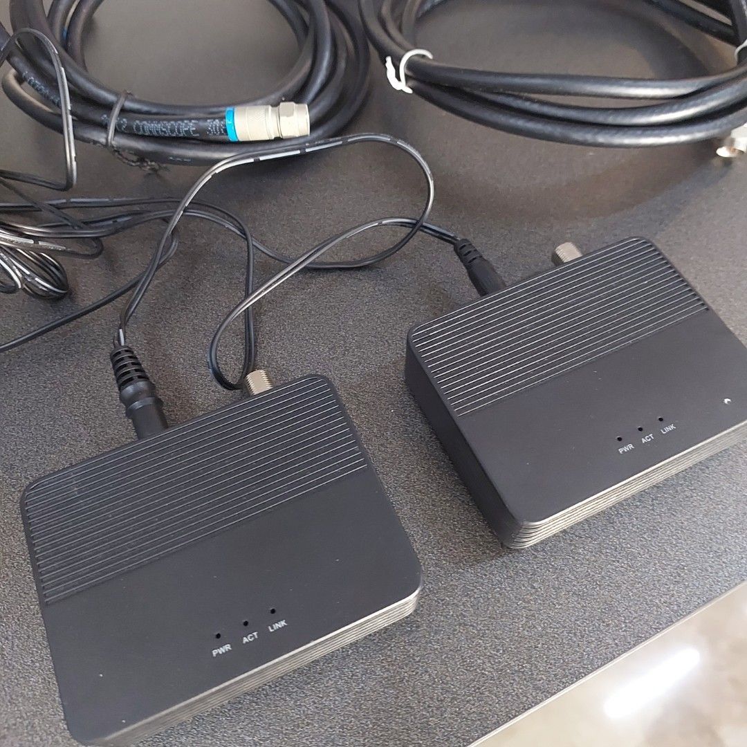 Ethernet Over Coax Converter (EOCC) 1 Pair Starhub Remote Control ...