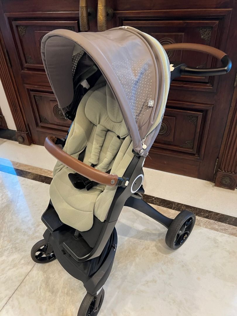 Stokke Xplory V6 Stroller Athleisure Green preloved murah