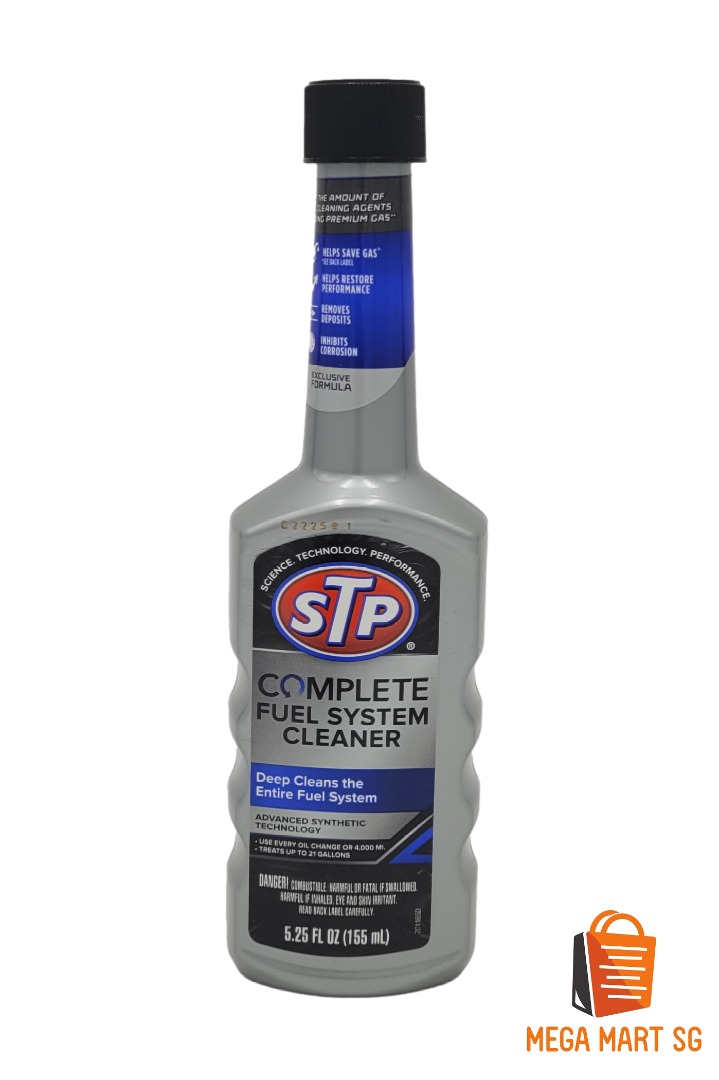 STP Complete Fuel System Cleaner 5.25 Fl Oz (155ml), Car Accessories