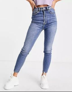 Stradivarius super high waist skinny jeans