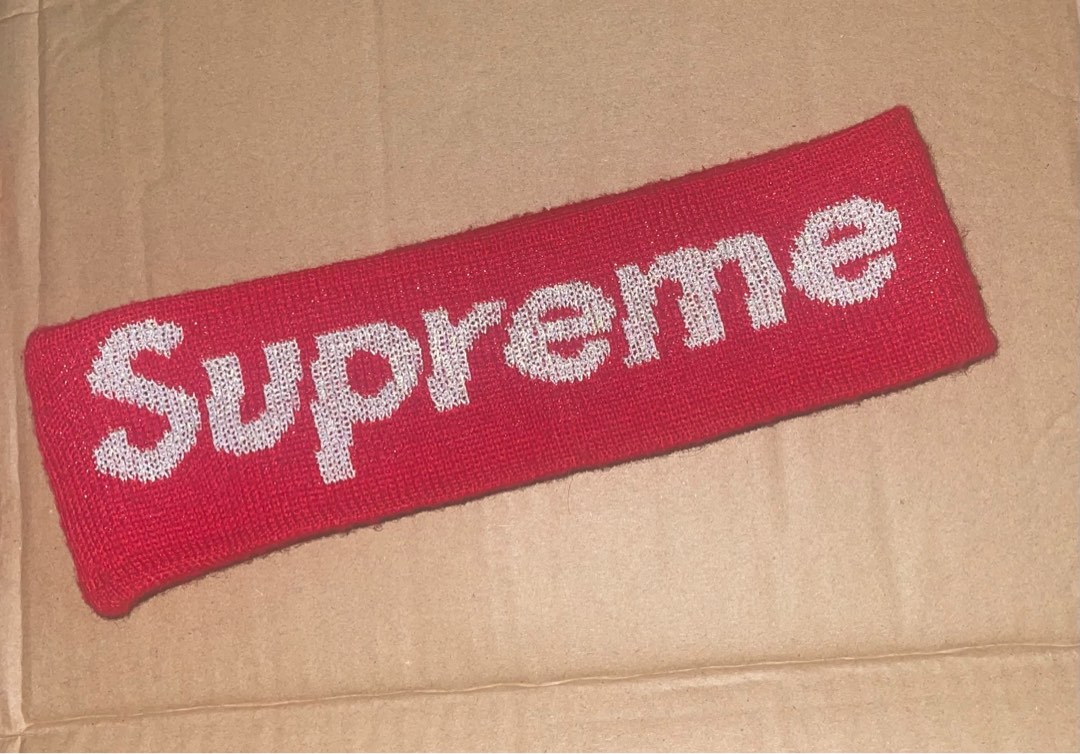 Supreme FW18 Reflective Headband Men s Fashion Watches