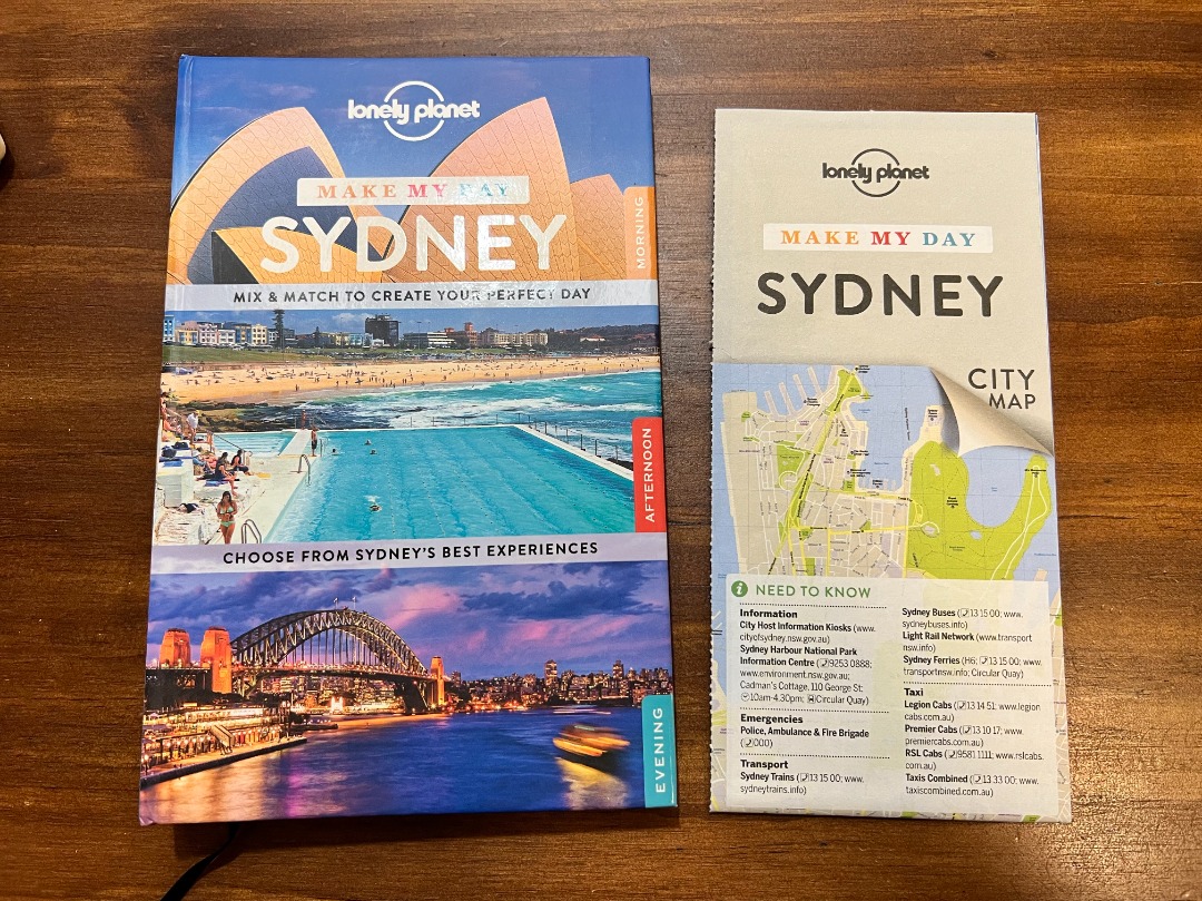 Planet,　Travel　Magazines,　Carousell　Toys,　City　with　Guide　Hobbies　on　by　Map　Books　Guides　Travel　Holiday　Sydney　Lonely