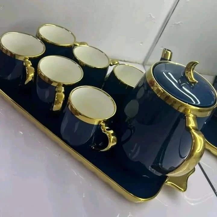 TEA SET (Category: Coffee & Tea Tableware) located in San Juan City. Submitted by ccmalinao (Listing ID 1254999070, Image 3). Description: ✨Nordic Tea Set✨ Make your tea ☕ more Classy and Aesthetic with this Nordic Tea set ✓ Tea set with Tray ✓Good For Daily use 🏷Php 3,500.