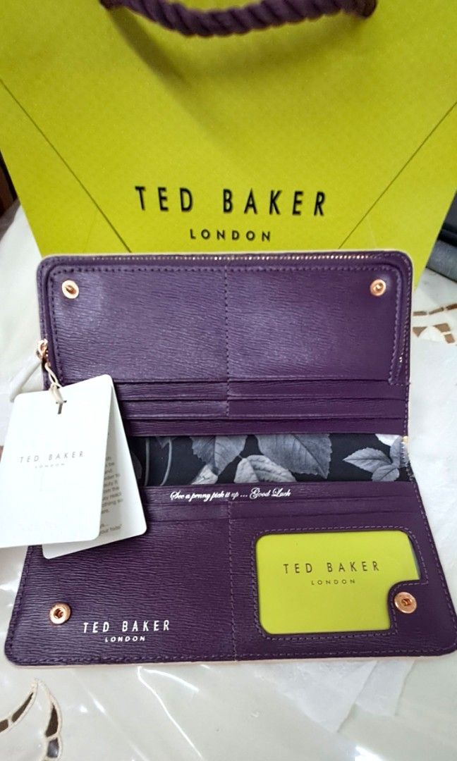 Ted Baker 'Stina' Crossbody Bag in Lilac Faux Leather. RRP £115 | eBay