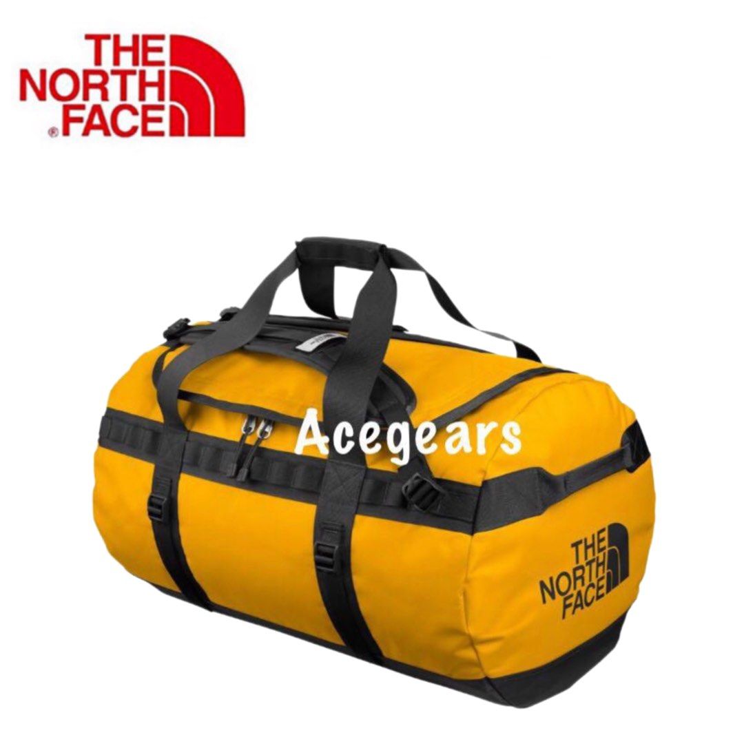 North face duffel bag large yellow online