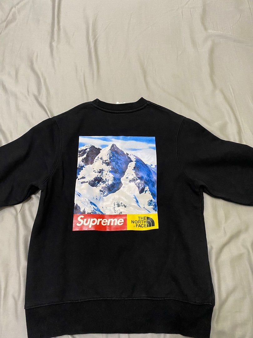 The north face x supreme雪山聯名衛衣 #23衣櫃出清