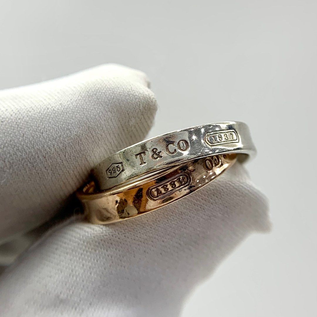 Tiffany and co top ag 925 ring